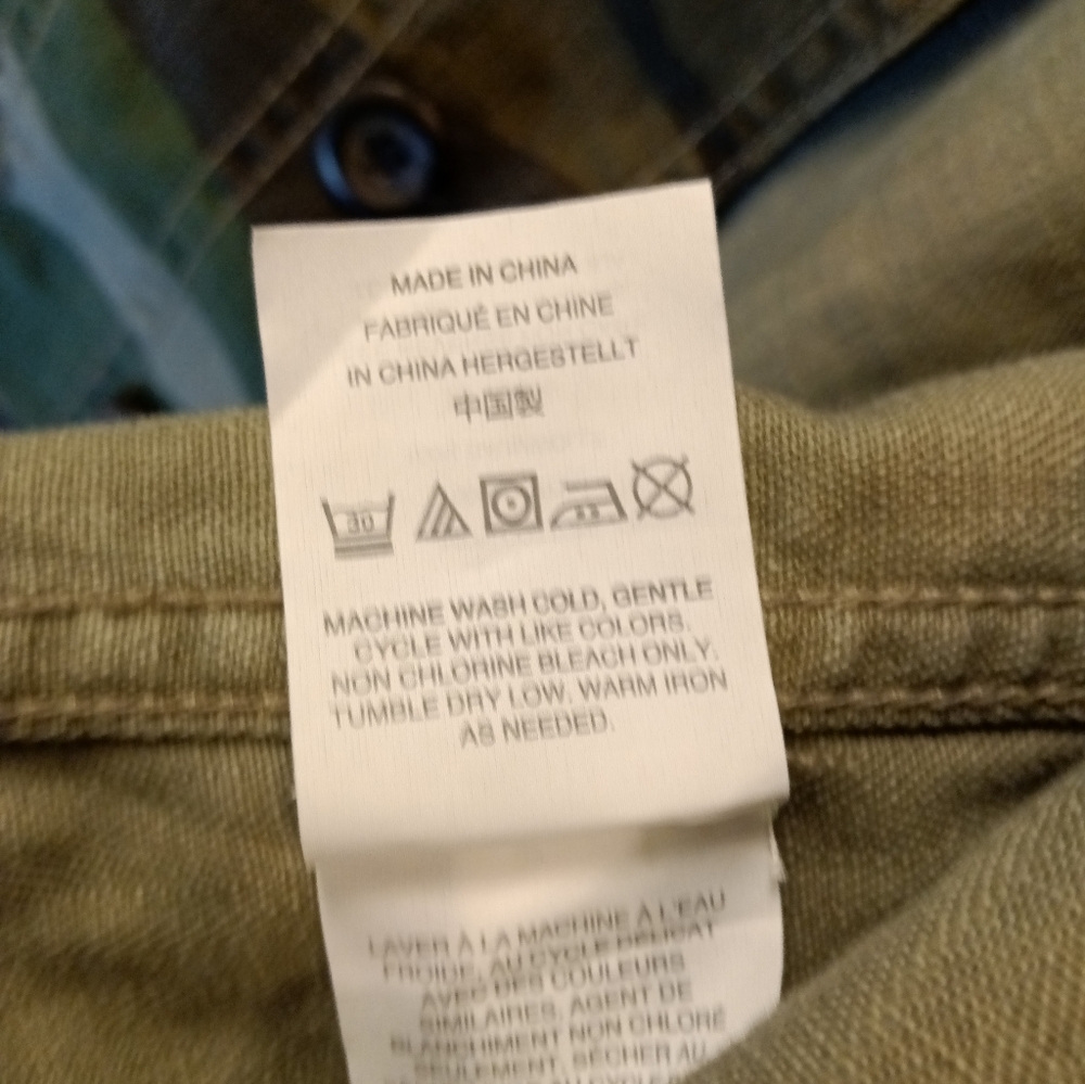 J. Crew Camoflauge Utility Jean-Style Jacket Size Large - Picture 11 of 12